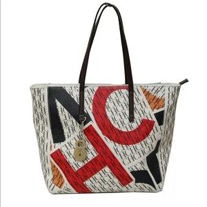 Authentic Carolina Herrera multicolored bag